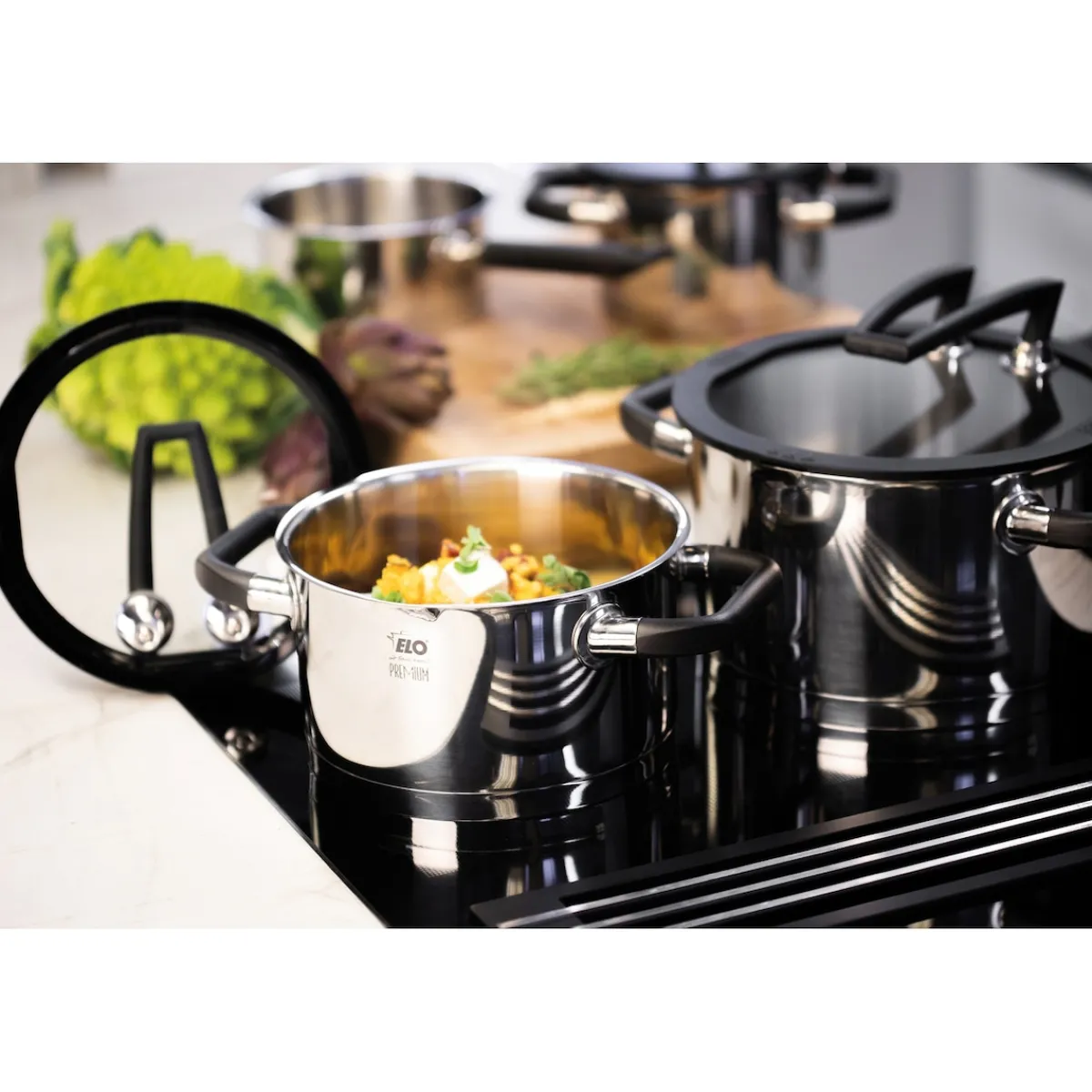 Die moderne Hausfrau Premium Topfset "Rondello" 7-teilig