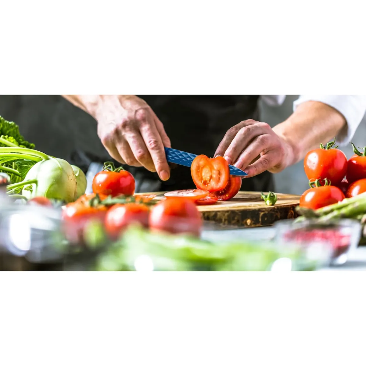 Die moderne Hausfrau Premium-Messerset „Diamant“, 4-teilig