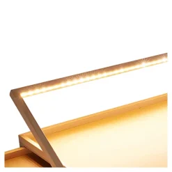 Die moderne Hausfrau Puzzletisch mit Spielbrett-Deckel + LED-Licht für 1500 Teile