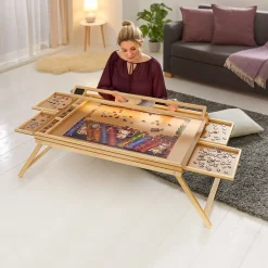 Die moderne Hausfrau Puzzletisch 