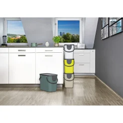 Die moderne Hausfrau Recycling Müllsystem 