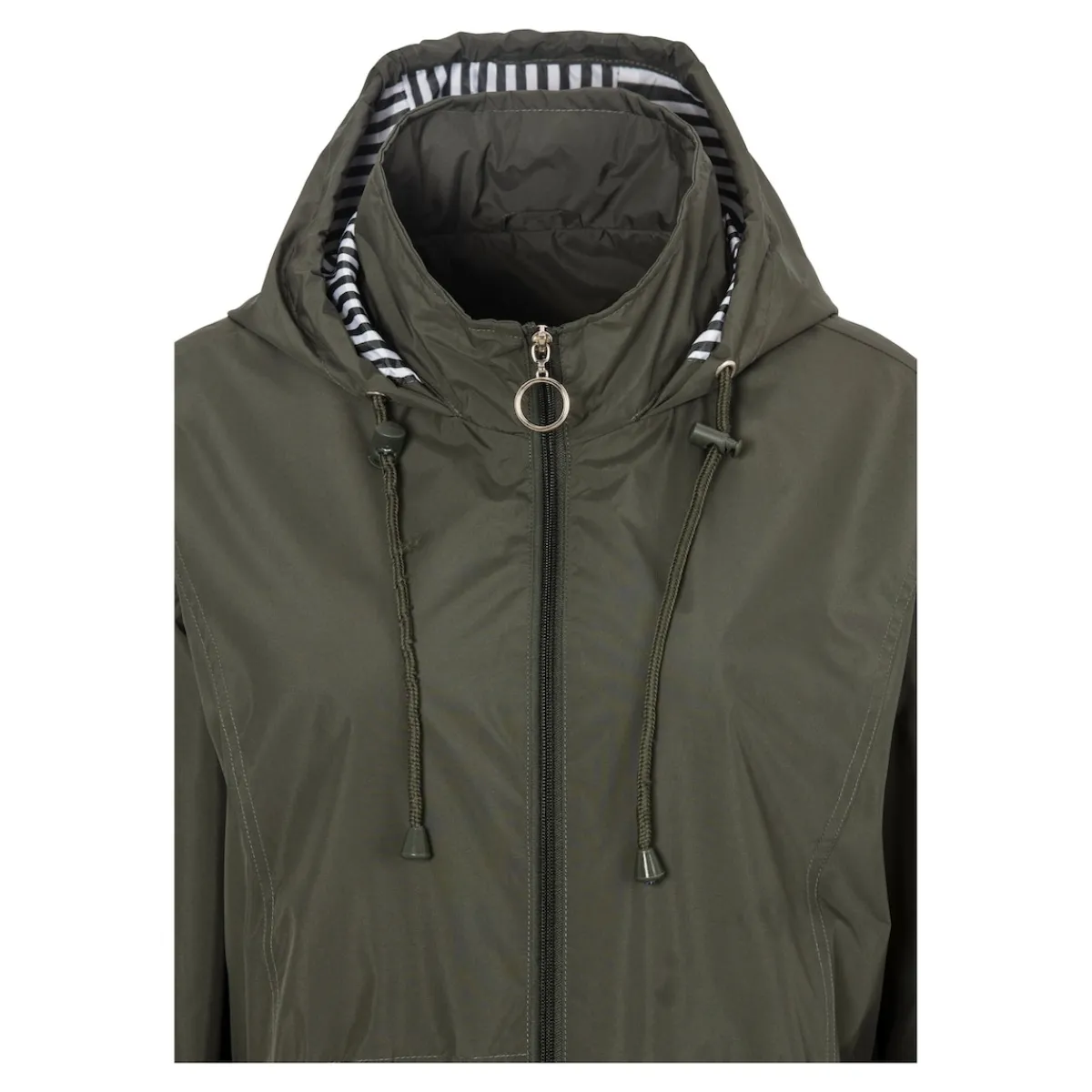 Damen Die moderne Hausfrau Regenjacke "Linda" khaki