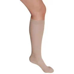 Die moderne Hausfrau Reisestrümpfe mit aktiver Stützwirkung Beige