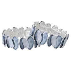 Damen Die moderne Hausfrau Ärmelraffer „Perlmutt-Optik“, 2 Stück