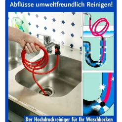 Die moderne Hausfrau Rohrreinigungsschlauch