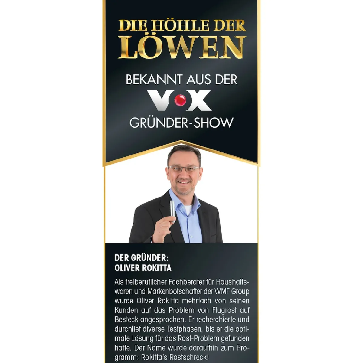 Die moderne Hausfrau Rokittas Rostschreck