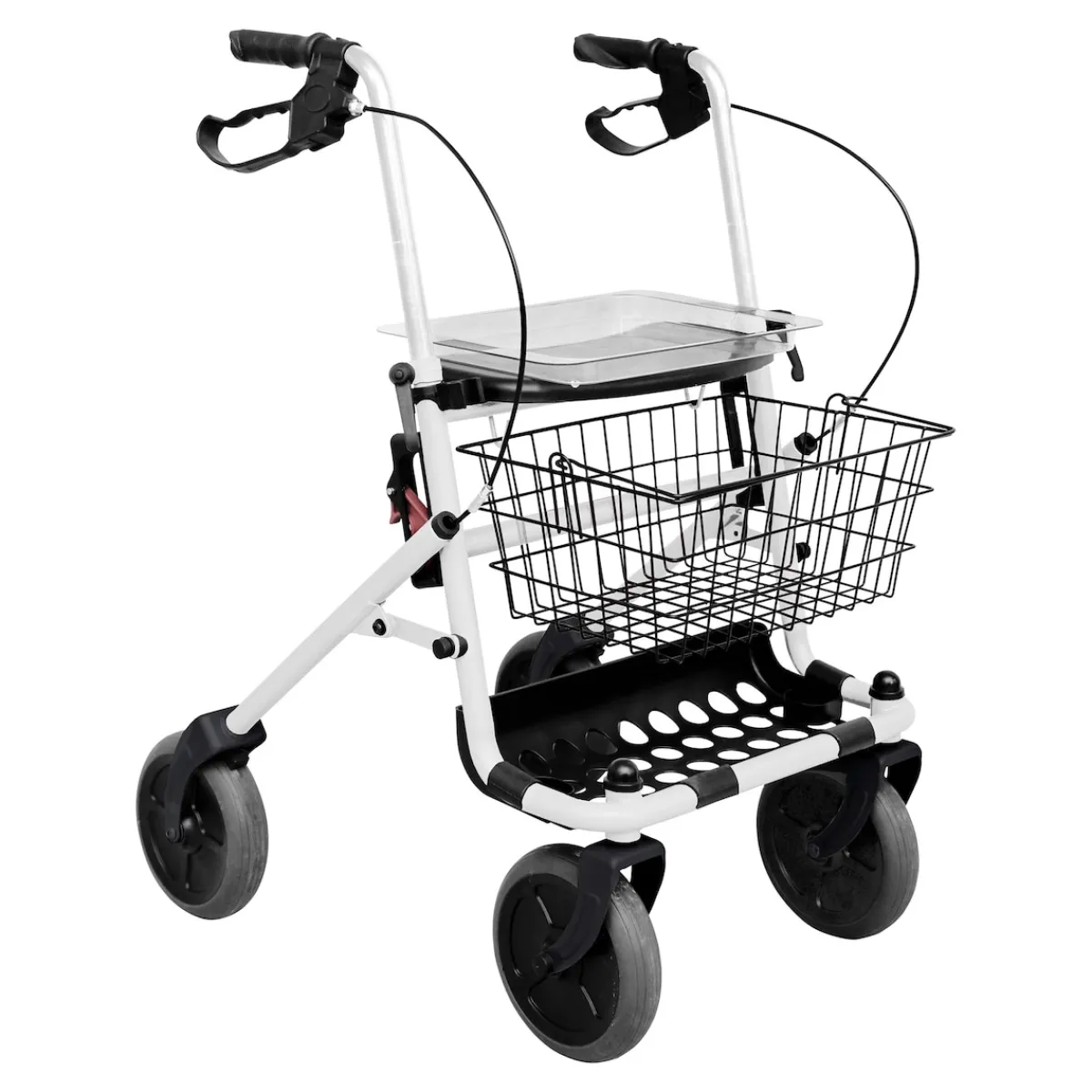 Die moderne Hausfrau Rollator Actimo Basic, mit Sitzfläche, klappbar