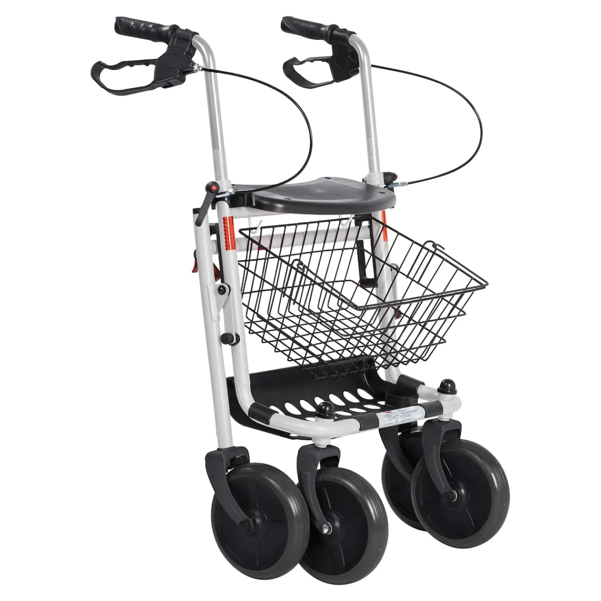 Die moderne Hausfrau Rollator Actimo Basic, mit Sitzfläche, klappbar
