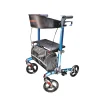 Die moderne Hausfrau Rollator Actimo Premium + GRATIS Tasche und Stockhalter blau