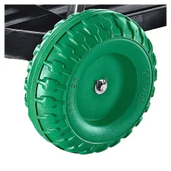 Die moderne Hausfrau Rollsitz, fahrbarer Gartensitz mit Ablage, belastbar bis 130 kg