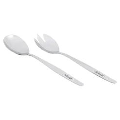 Die moderne Hausfrau Salatbesteck personalisiert mit Namen, 2-teilig