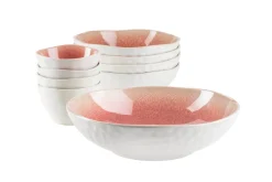 Die moderne Hausfrau Salatschüssel-Set, Steinzeug Frozen Berry