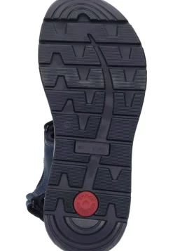 Herren Die moderne Hausfrau Sandaletten blau