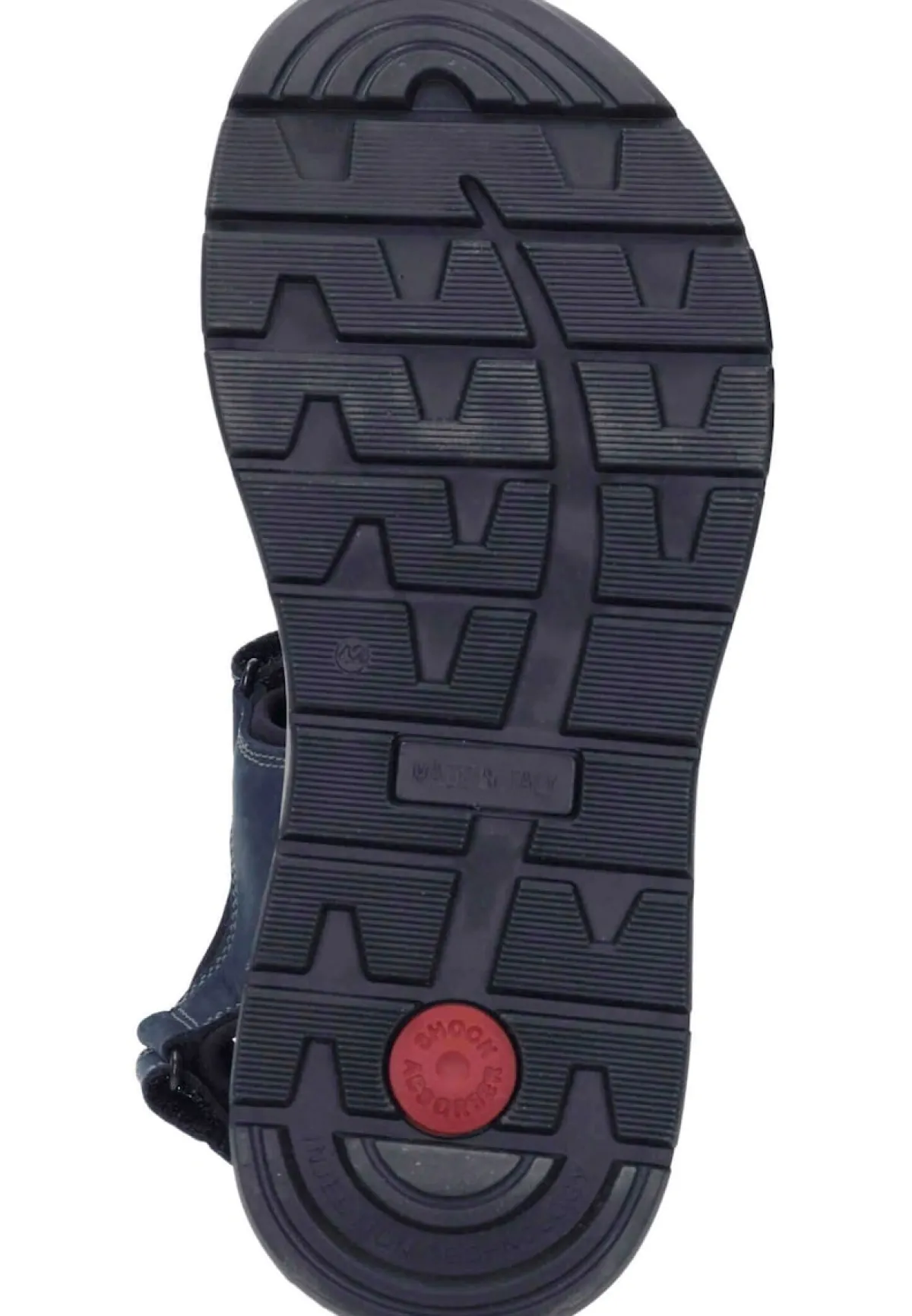 Herren Die moderne Hausfrau Sandaletten blau