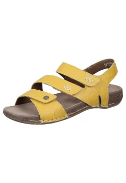 Damen Die moderne Hausfrau Sandaletten gelb