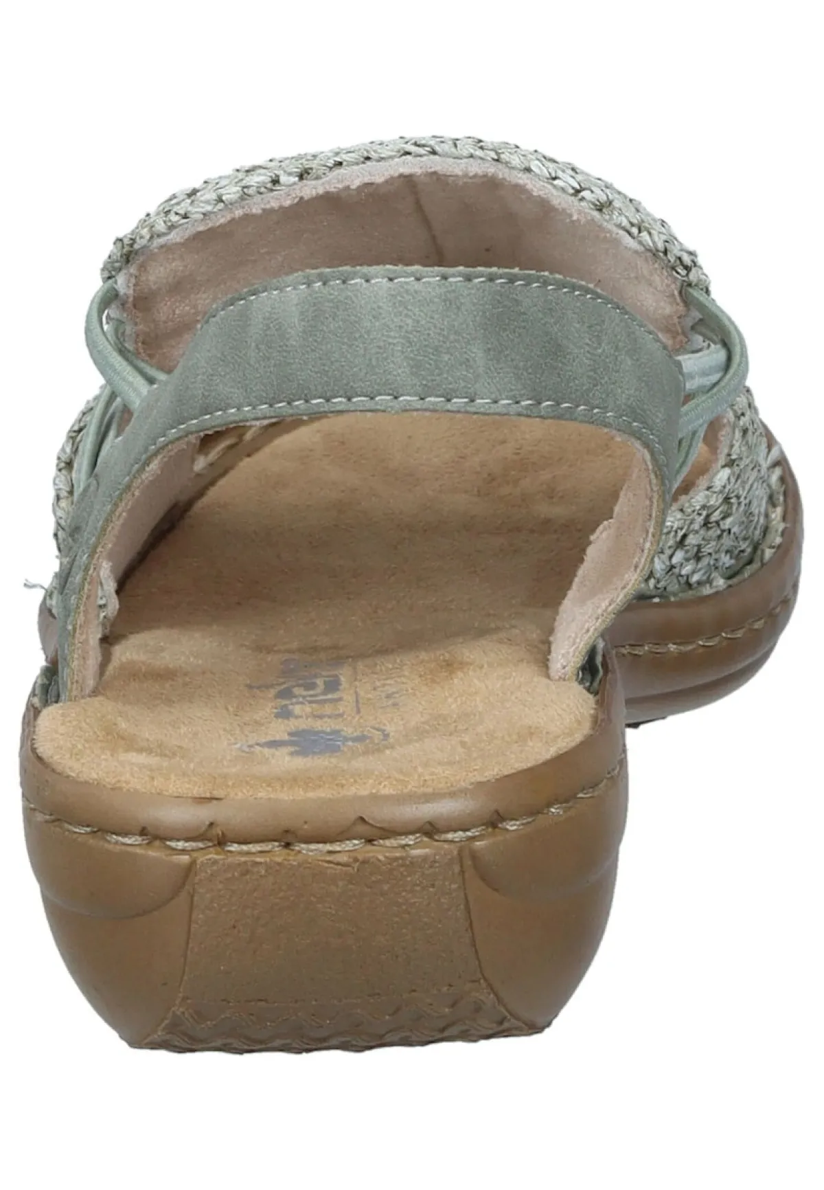 Damen Die moderne Hausfrau Sandaletten grün