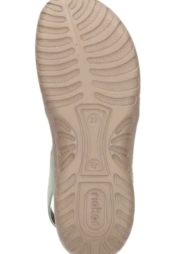 Damen Die moderne Hausfrau Sandaletten hellgrün