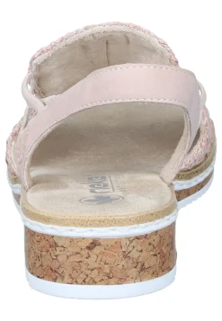 Damen Die moderne Hausfrau Sandaletten rosa