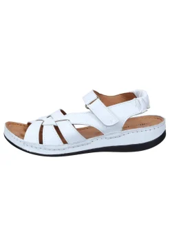 Damen Die moderne Hausfrau Sandaletten weiß