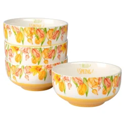 Die moderne Hausfrau Schalen „Tulpen“, 4 Stück