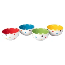 Die moderne Hausfrau Schalen-Set "Kunterbunt", 4 Stück, je 450 ml