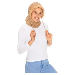 Damen Die moderne Hausfrau Schalmütze „Helen“ beige