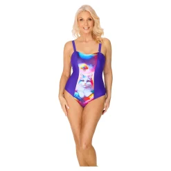 Damen Die moderne Hausfrau Schlankbadeanzug