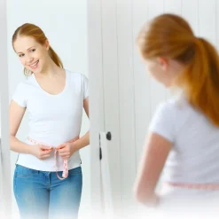 Die moderne Hausfrau Schlankgürtel Weiß