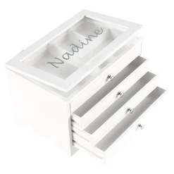 Damen Die moderne Hausfrau Schmuckkasten personalisiert mit Namen