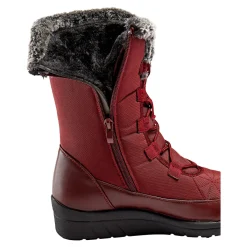 Damen Die moderne Hausfrau Schnee-Boot "Berta" bordeaux