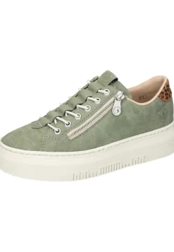 Damen Die moderne Hausfrau Schnürer grün