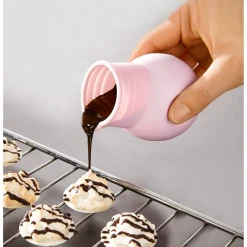 Die moderne Hausfrau Schokoladen-Schmelztiegel