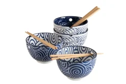 Die moderne Hausfrau Schüssel Set, Porzellan Jurka