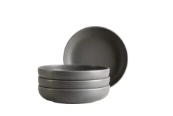 Die moderne Hausfrau Schüssel Set, Steinzeug Unico Grau