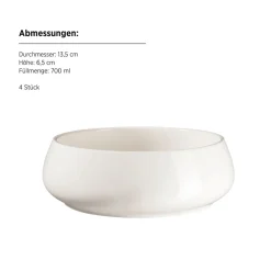 Die moderne Hausfrau Schüsselset, Porzellan Taya