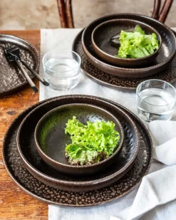 Die moderne Hausfrau Schüssel-Set, Steinzeug Glockenklang