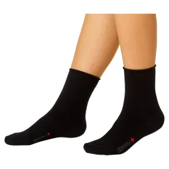 Die moderne Hausfrau Sensitiv-Socken schwarz