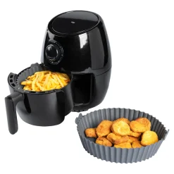 Die moderne Hausfrau Silikon-Einlage für Heißluftfritteuse 17-20 cm
