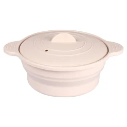 Die moderne Hausfrau Silikon-Mikrowellen-Topf, faltbar 1300 ml