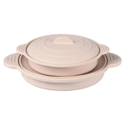 Die moderne Hausfrau Silikon-Mikrowellen-Topf-Set, faltbar, 4-teilig