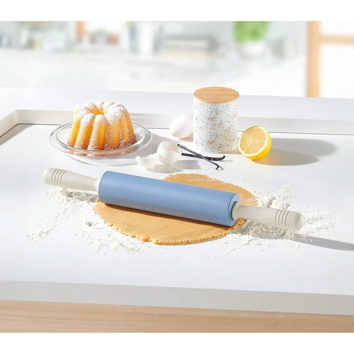 Die moderne Hausfrau Silikon-Teigroller „Anti-Haft“