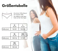 Die moderne Hausfrau Slip mit Saugeinlage Schwarz