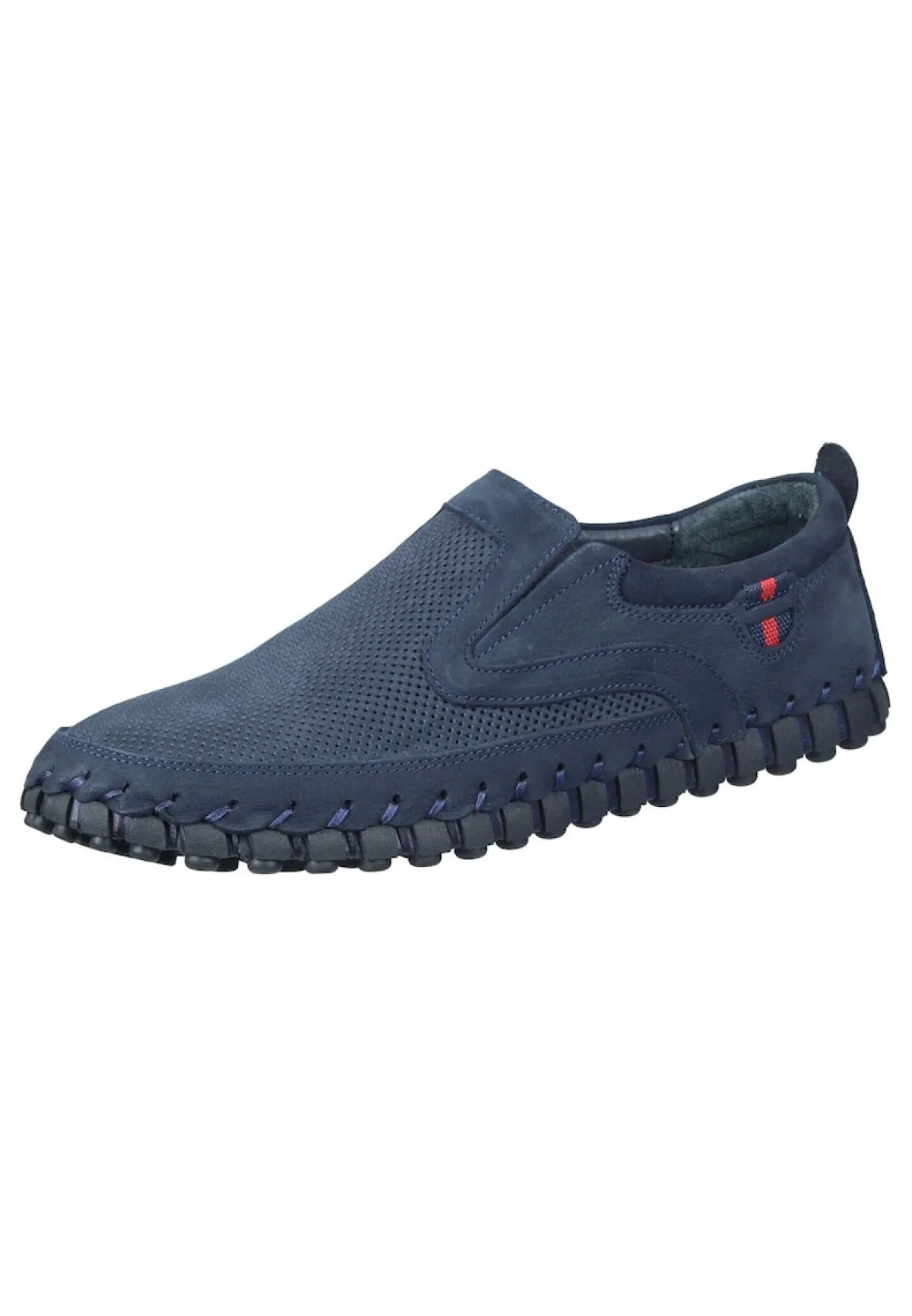 Herren Die moderne Hausfrau Slipper blau