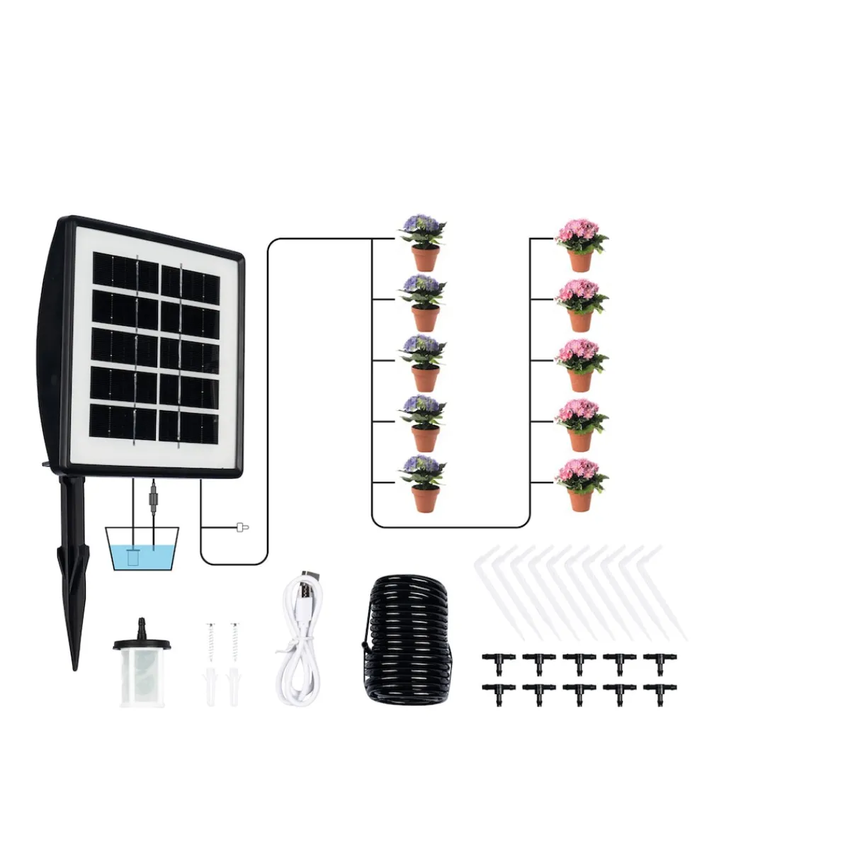 Die moderne Hausfrau Solar-Bewässerungssystem