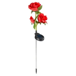 Die moderne Hausfrau Solar-Gartenstecker "Rosenstrauß"