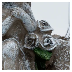 Die moderne Hausfrau Solar-Gedenkengel