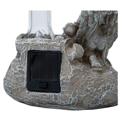 Die moderne Hausfrau Solar-Gedenkengel