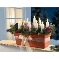 Die moderne Hausfrau Solar-Kerzen, 10 Stück