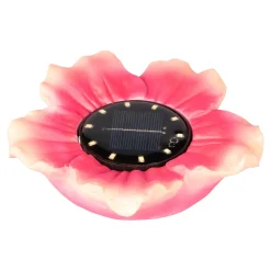 Die moderne Hausfrau Solar-LED-Leuchte „Flowers“ koralle