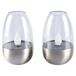 Die moderne Hausfrau Solar-LED-Windlicht, 2 Stück 2 Stück